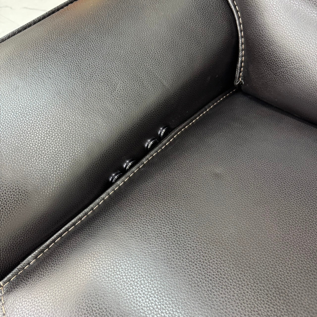 Genuine leather electric reclining sofa Zero Gravity Z1 2seat