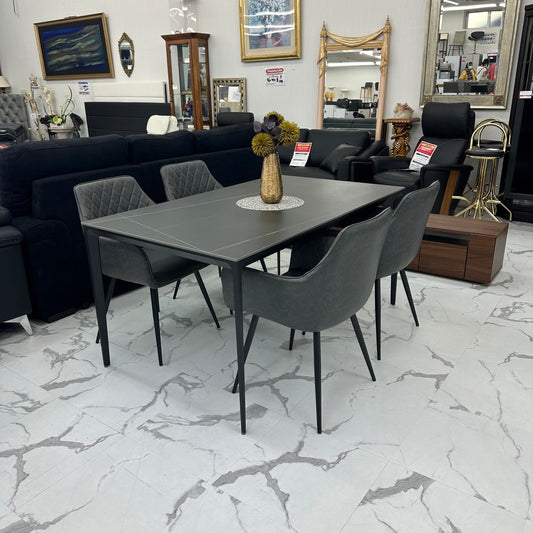 Veneta 150 ダイニングテーブル、Beta チェアセット