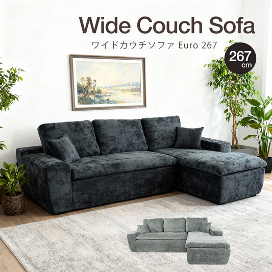 MoCa sofa bed with lift-up storage