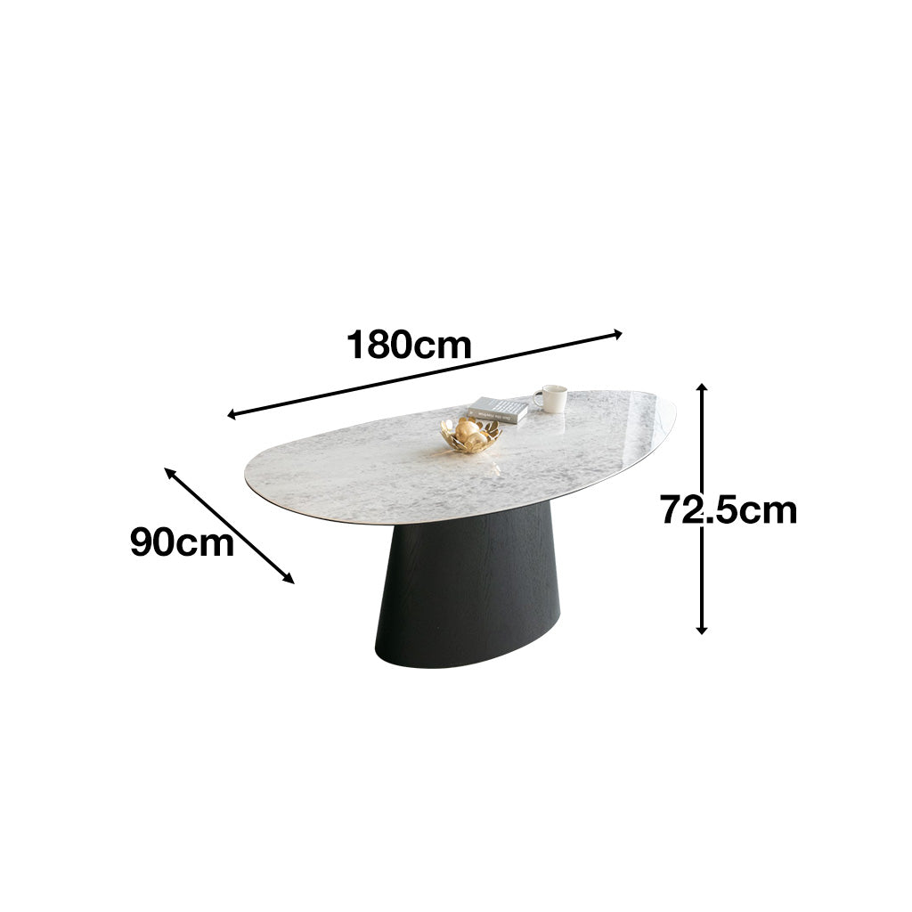 ダイニングテーブル (251T19-C)、チェア (HN91) ×4脚セット