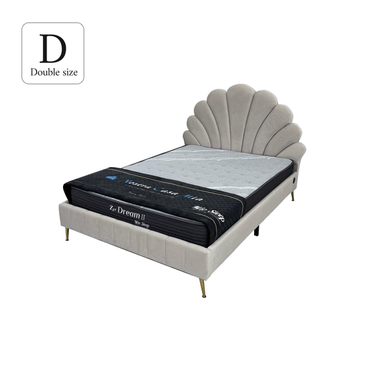 (セット)ダブルベッド&マットレス( Fiore フィオーレ ,Dream2)