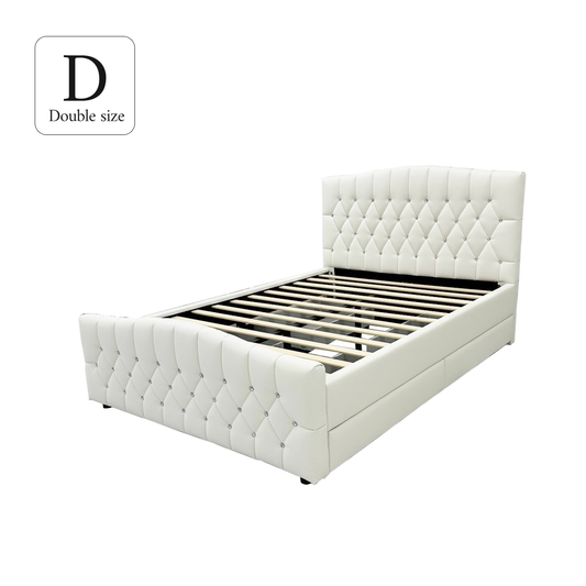 ダブルベッド Standard Bella スタンダード ベラ/ダイアモンドモチーフ