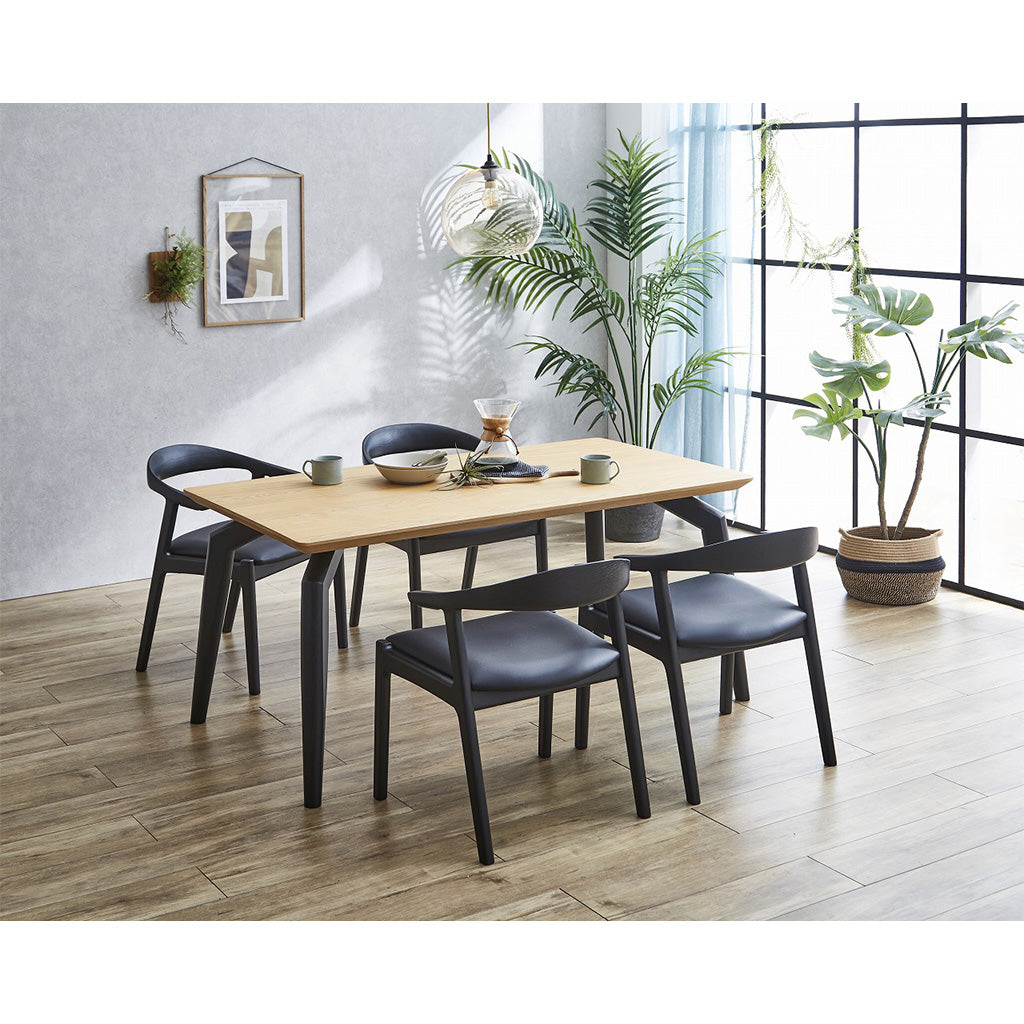 ダイニングテーブル LUCE ルーチェ、チェア LUCE ルーチェ ×6脚セット