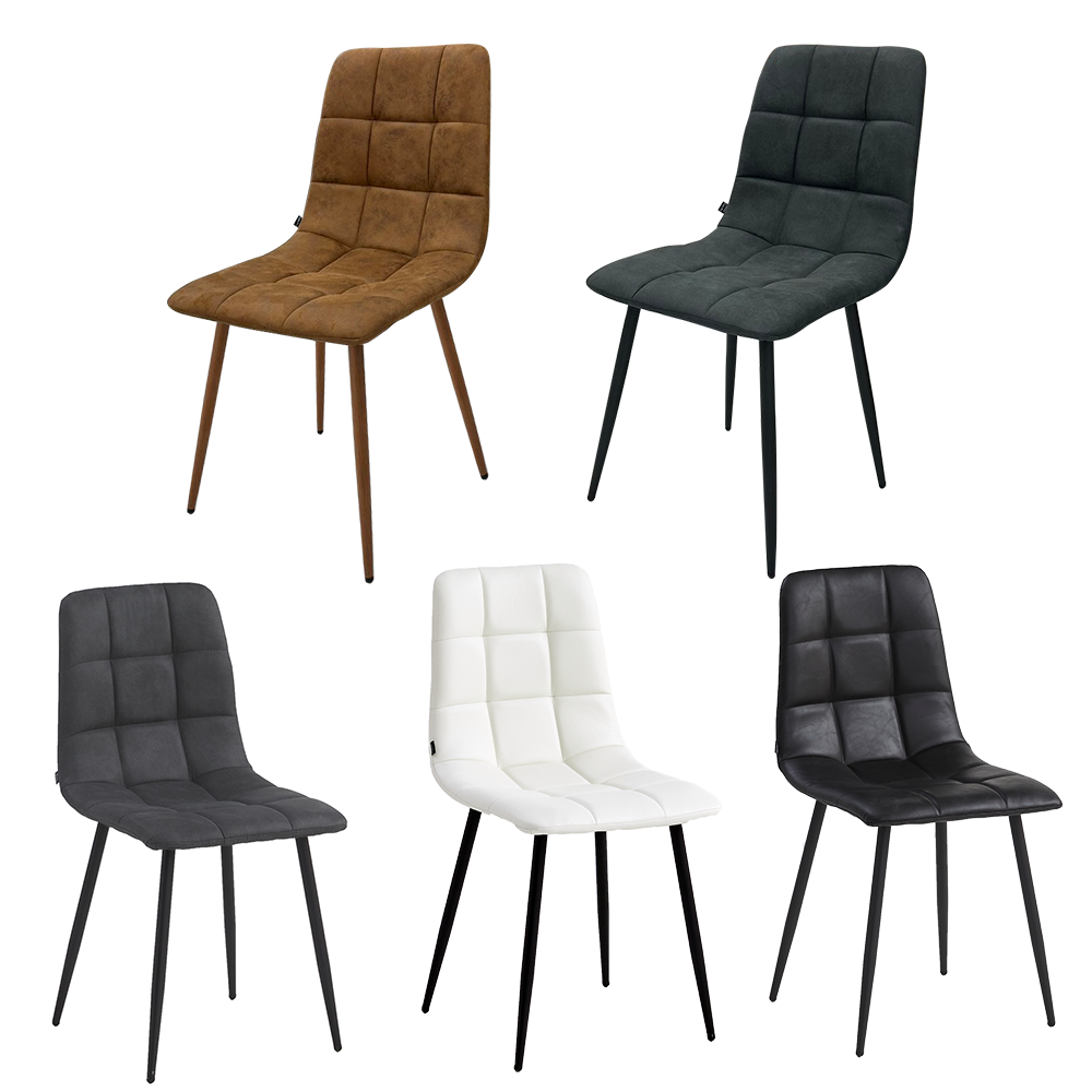 ダイニングテーブルセット4人掛け (Murano25 BK、PerlaⅡ)
