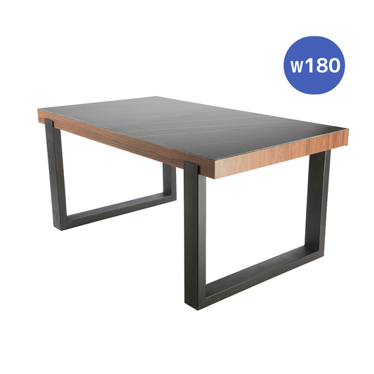 Roma 80 ダイニングテーブル 、Mustif チェア×6脚セット