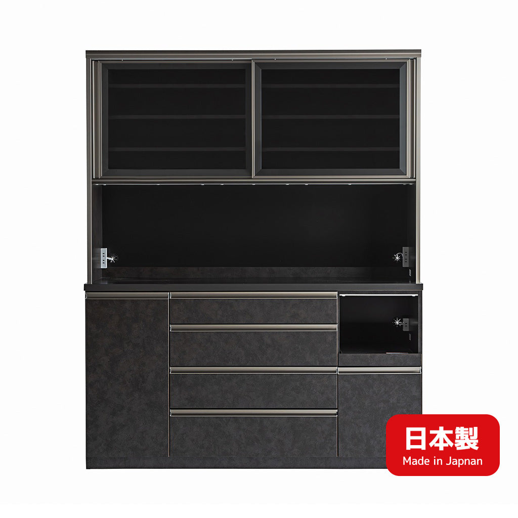 日本製 キッチンキャビネット Leon レオン