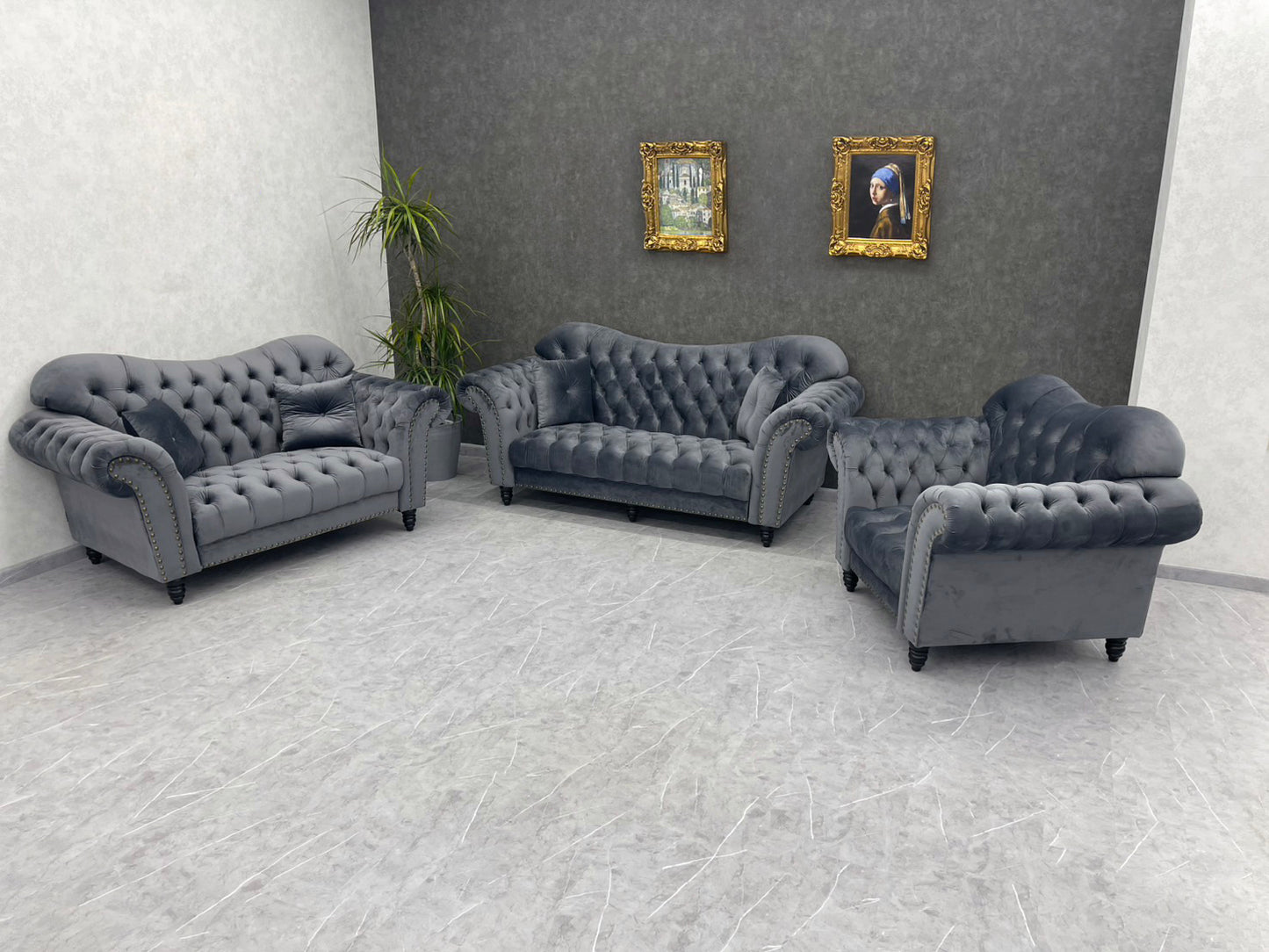 デザインソファ Royal ロイアル 3人掛け