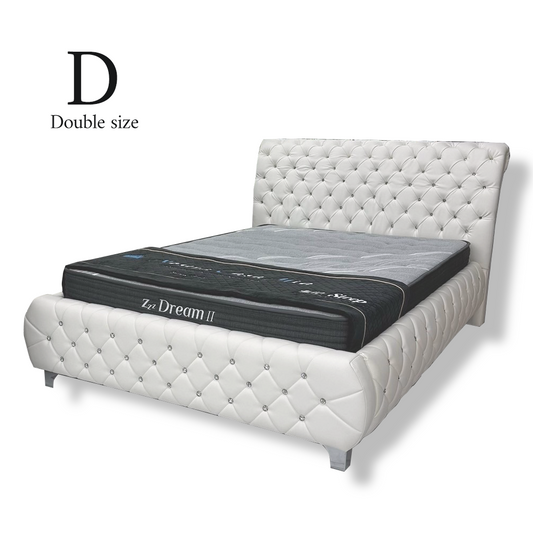 Petit Double Bed Frame (Black)