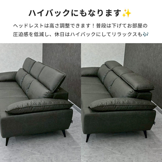 MoCa sofa bed with lift-up storage 