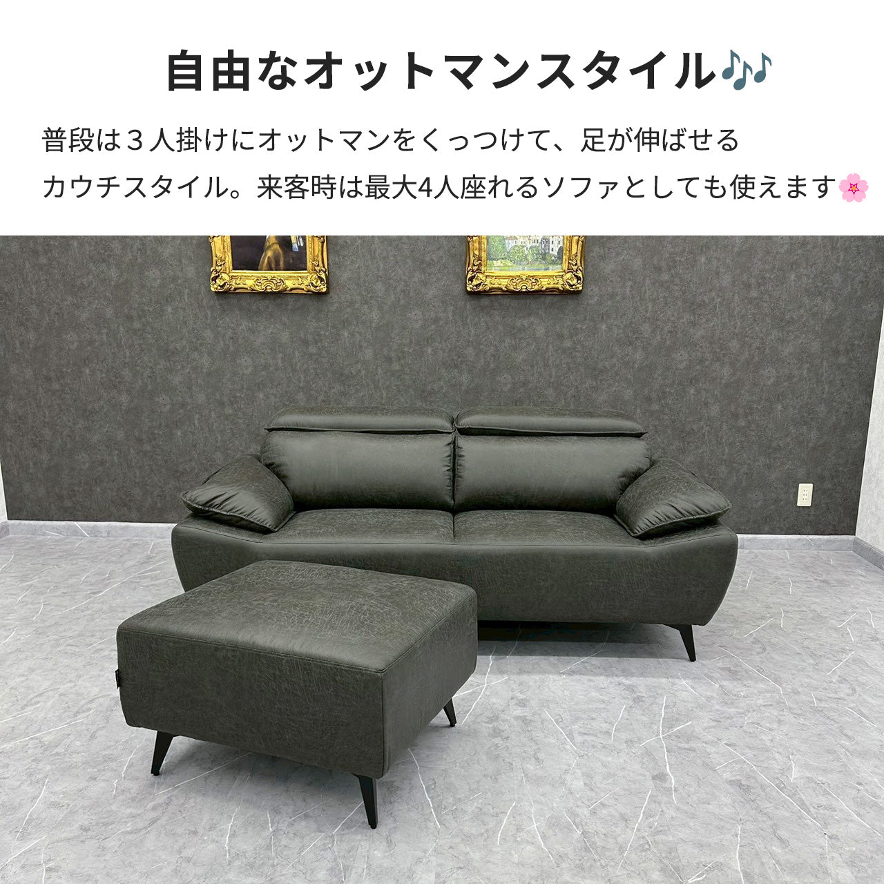 3人掛けソファ Micio ミーチョ