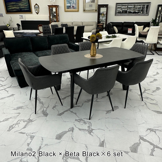 ダイニングテーブル Millano2（ミラノ2）ブラック