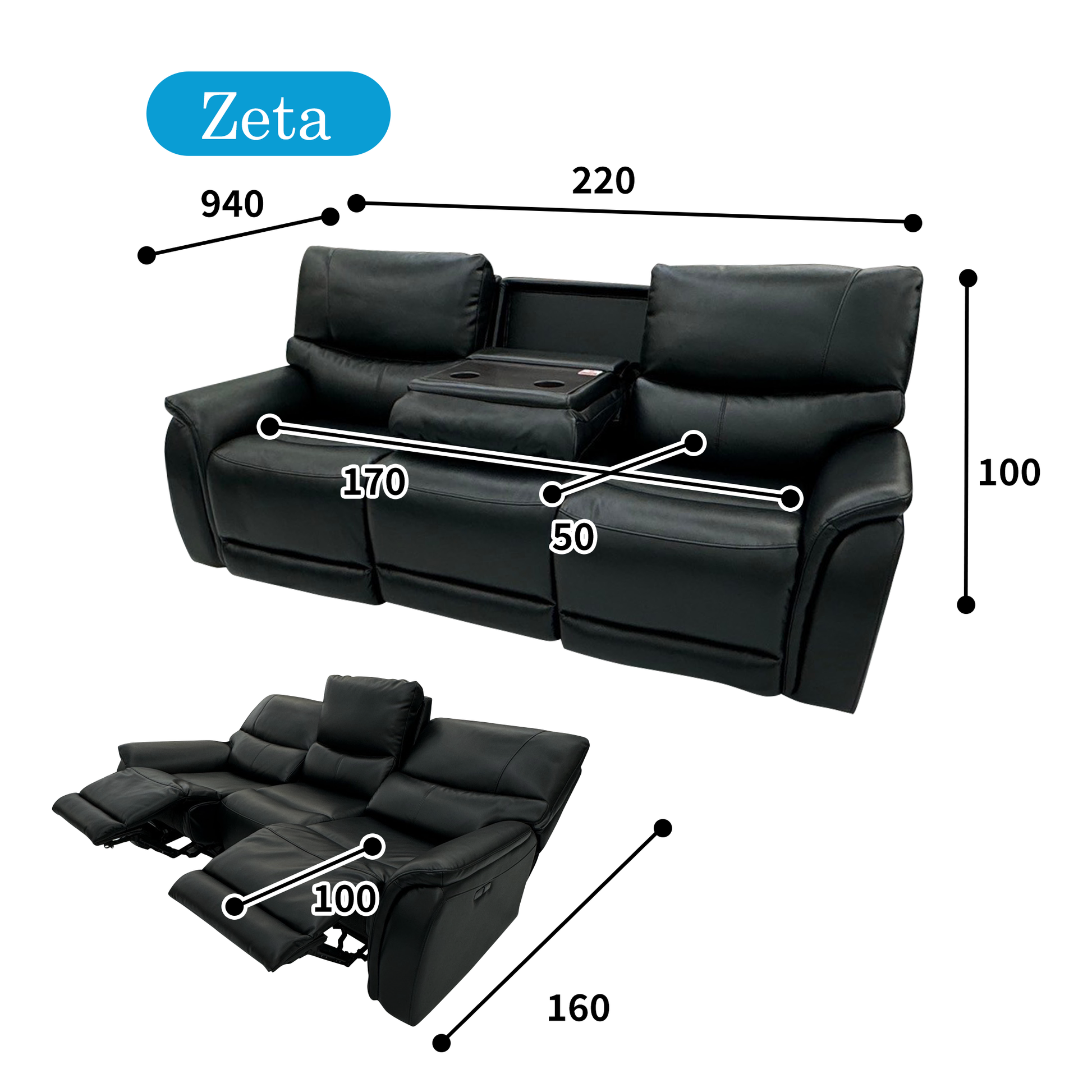 電動リクライニングソファ Zeta ゼータ 3人掛け – Nostra Casa Mia 電動リクライニングソファ Zeta ゼータ 3人掛け – Nostra Casa Mia